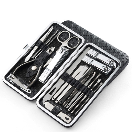 Nail clippers, nail scissors set, home manicure and pedicure removal of dead skin, eagle-beak pliers, stainless steel nail clippers