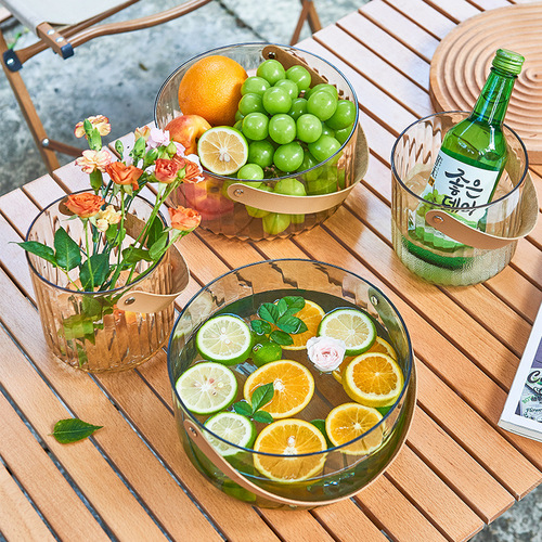 Bolan portable basket fruit plate household fruit basket simple outdoor living room internet celebrity wine basin snack dry fruit storage basket