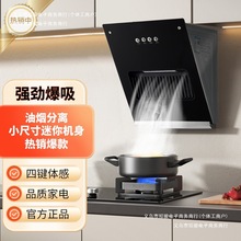 抽油烟机家用大吸力公寓小吸油烟机厨房小型简易侧吸式尺寸小户型