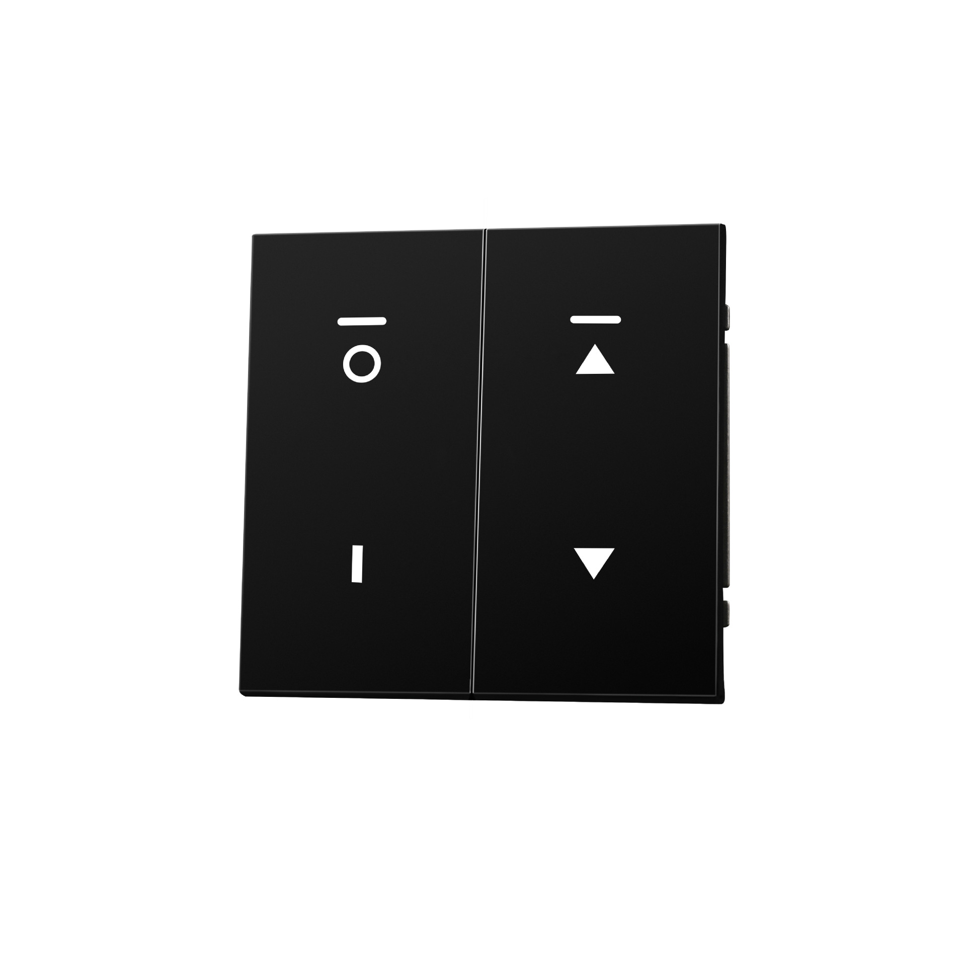 1 gang switch+curtain switch with LED indicator