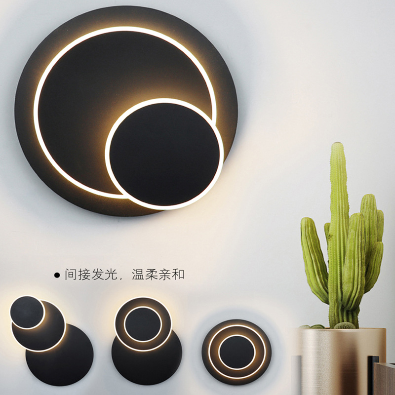LED creative sconce for hotel for corridor