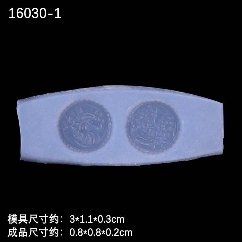 Mini oreo galleta cuerno huevo pastel galleta modelado DIY arcilla alimentos y jugar silicona molde arcilla Decoración