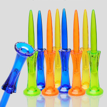 高尔夫球钉 超级耐打80mm塑料球托 高尔夫低阻力球座