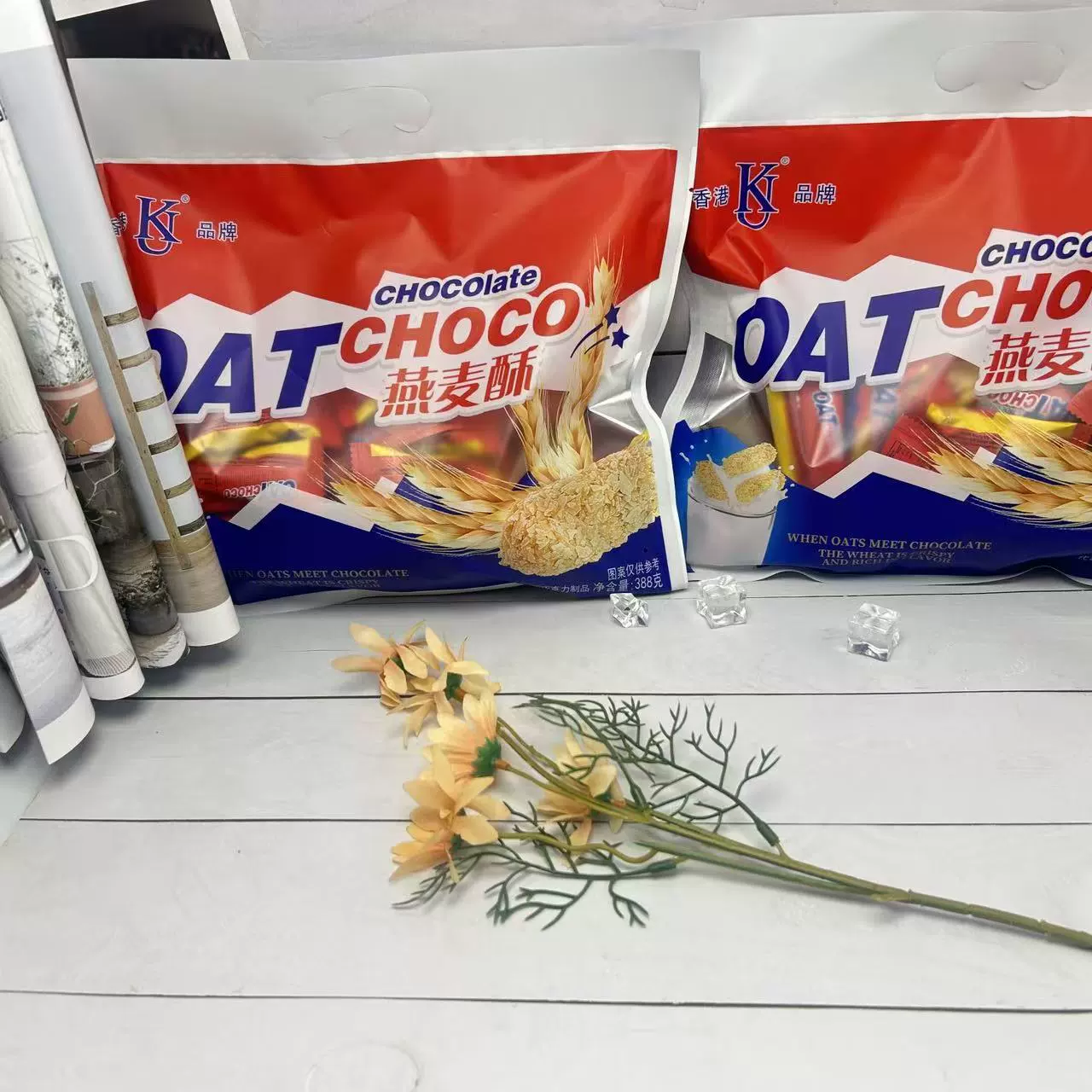 泰好麦 [388g燕麦酥袋装酥饼年货伴手礼下午茶点心解馋零食休闲批发]