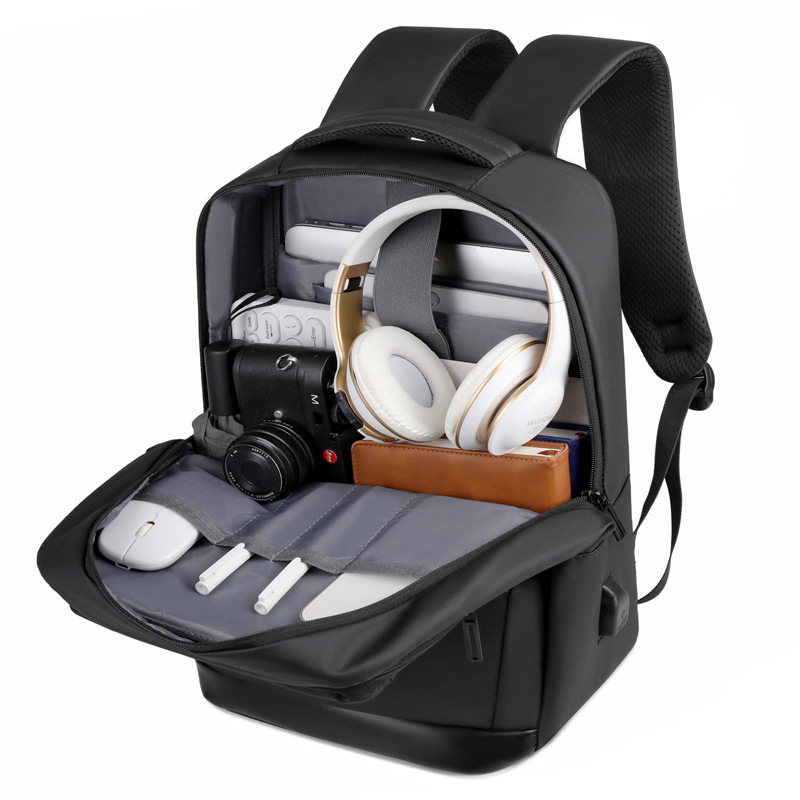 New Business Computer Backpack for Men with Large Capacity and Multifunctional Commuting Backpack Lightweight and Load Reducing Backpack Computer Bag_voghion.com