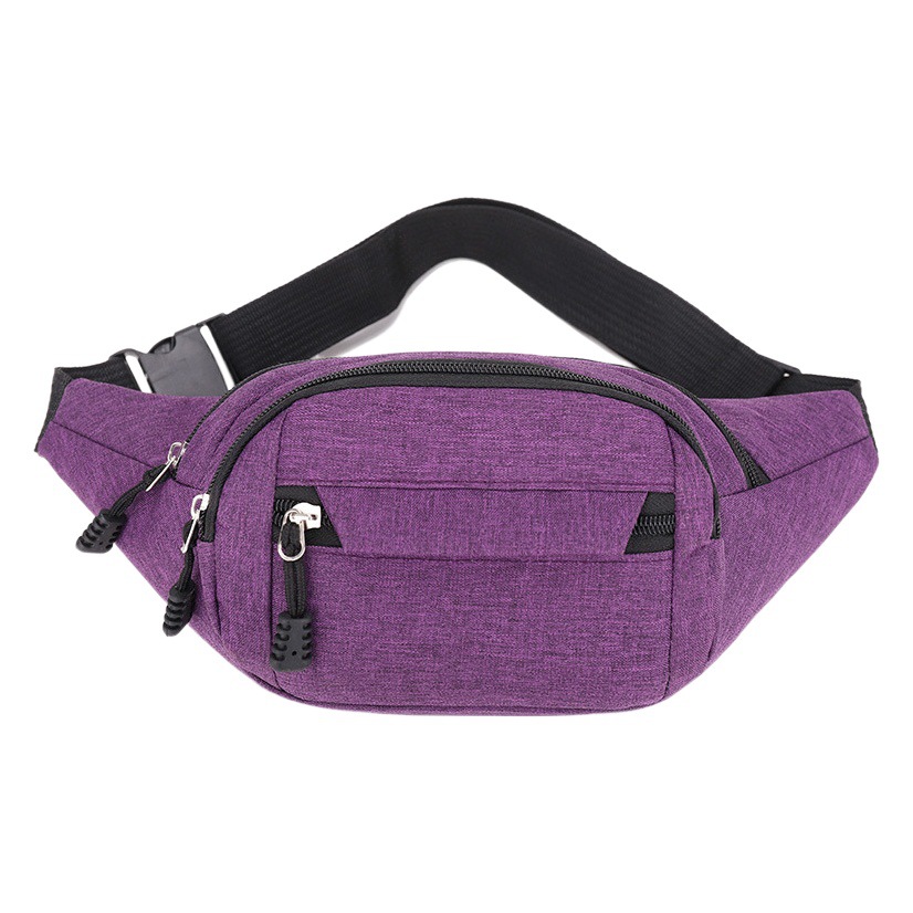 Nuevo bolso de la cintura de los hombres bolsa de teléfono móvil bolsa de cintura de tela Oxford deportes al aire libre corriendo bolsa de teléfono móvil multifuncional mochila de equitación