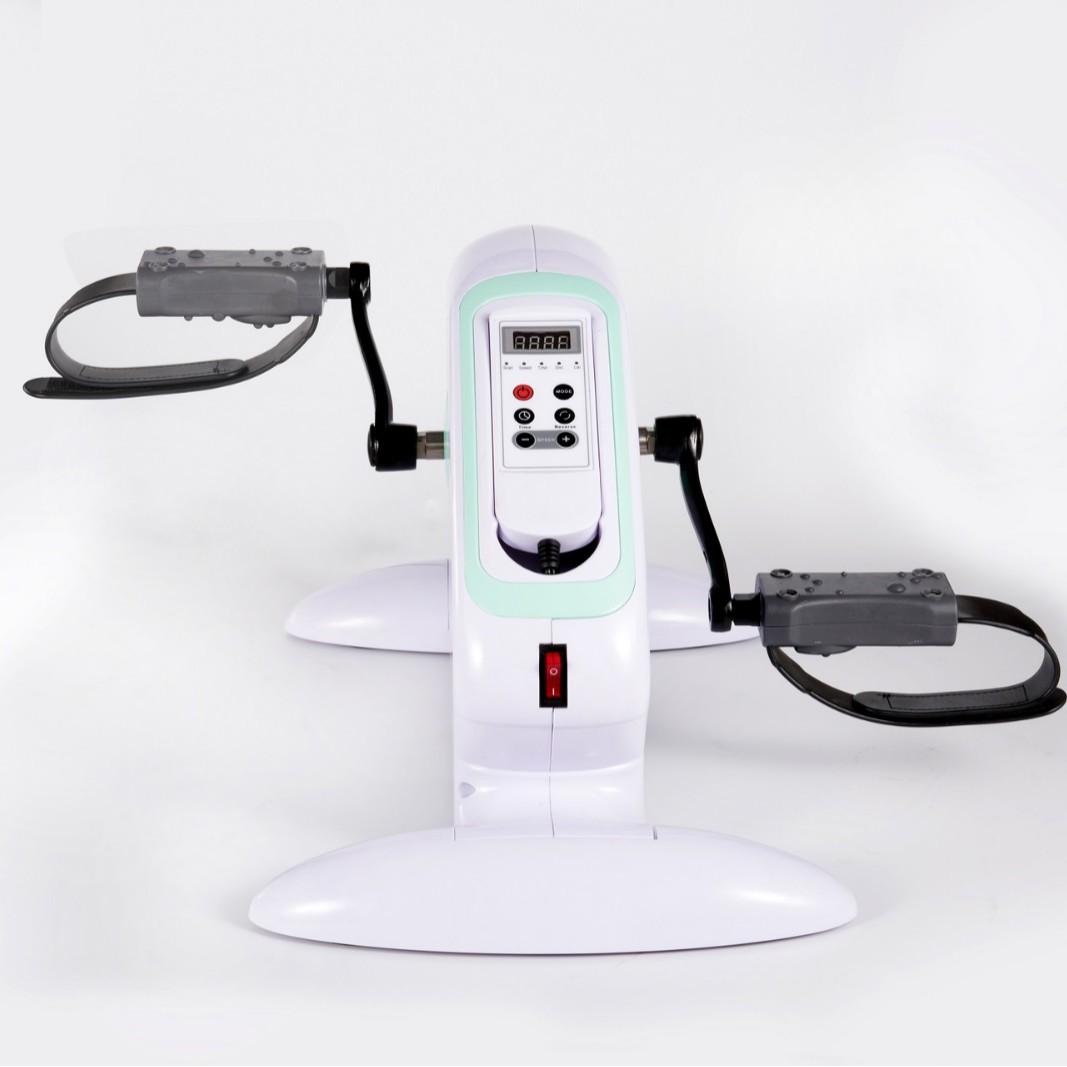 Entrenador de piernas de fábrica ancianos rehabilitación en el hogar interior ejercicio bicicleta hogar mini plegable equipo de rehabilitación de automóviles