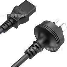 �������� 6Ӣ��18 AWG �Ĵ����ǵ�Դ�ߣ�IEC-320-C13 �� AS3112