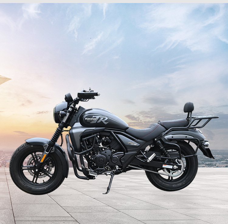 Suitable for Haojue Tr300 Guard Bar, Urban Travel Plus Anti-Fall Bumper, Foldable Backrest, Tail Rack, Side Bag Modification