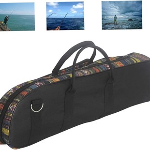 New Outdoor Fishing Bag, Large Capacity Camping Style Bag, Fishing Rod Bag, Portable Waterproof Fishing Rod Bag, Lightweight All-In-One Fishing Gear