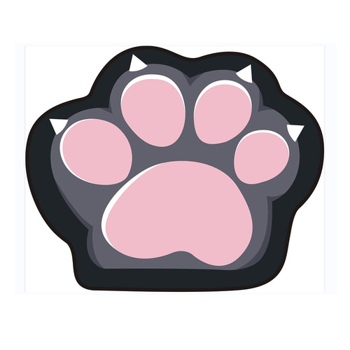 Household Cartoon Electric Vehicle Foot Mats Universal Motorcycle Pedal Mats Cuttable Thickened Wire Ring Waterproof Mats