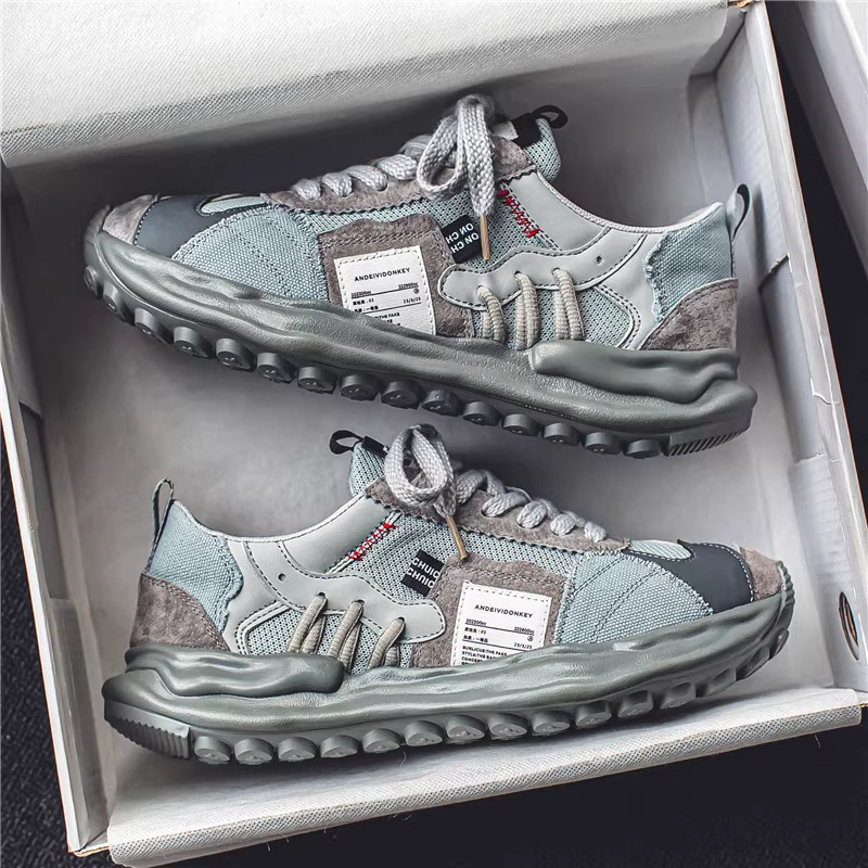 Putian Men's Shoes 2026 New Spring Casual Sports Shoes, Non-Slip Versatile Youth Thick-Soled Trendy Shoes Putian Men's Shoes 2026 New Spring Casual Sports Shoes, Non-Slip Versatile Youth Thick-Soled Trendy Shoes
