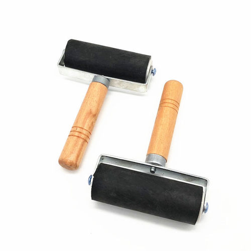 Printmaking roller printmaking ink oil roller mimeograph roller art roller rubbing knurling rubber roller tool roller