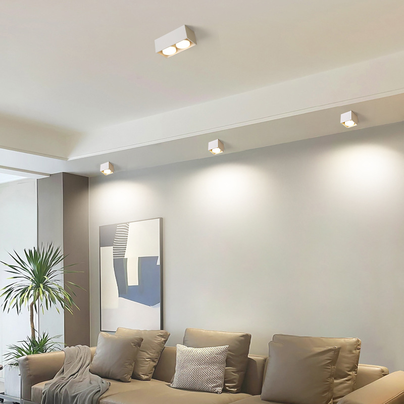 Lámpara de Techo Daguanyuan, Luminaria Moderna, para Sala de Estar sin Luz Principal, LED Inteligente, Ultrafina, para Dormitorio o Pasillo, 274L