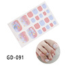 Summer leg stickers, nail stickers, Japanese fake nails for manicure, 22 years