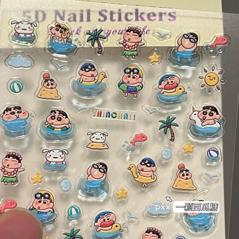 Crayon Shin-Chan DIY Cute Stickers Jelly 3D Waterproof High-Value Decorative Stickers for Journals, Phones, Ipads, and Nails Crayon Shin-Chan DIY Cute Stickers Jelly 3D Waterproof High-Value Decorative Stickers for Journals, Phones, Ipads, and Nails