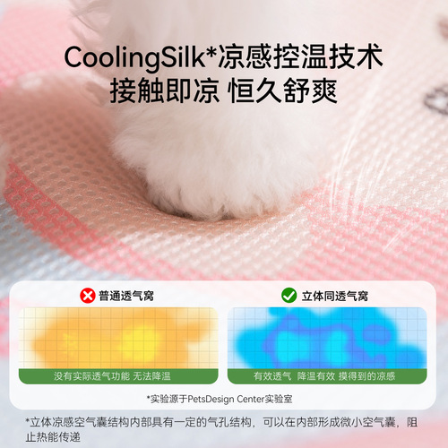 Spring and summer 2026 dog mat, breathable, removable and washable, small dog Bichon sleeping dog bed, neck guard, cat nest, pet kennel
