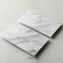 350克羊毛纸名片烫白金名片印制名片印刷烫白名片