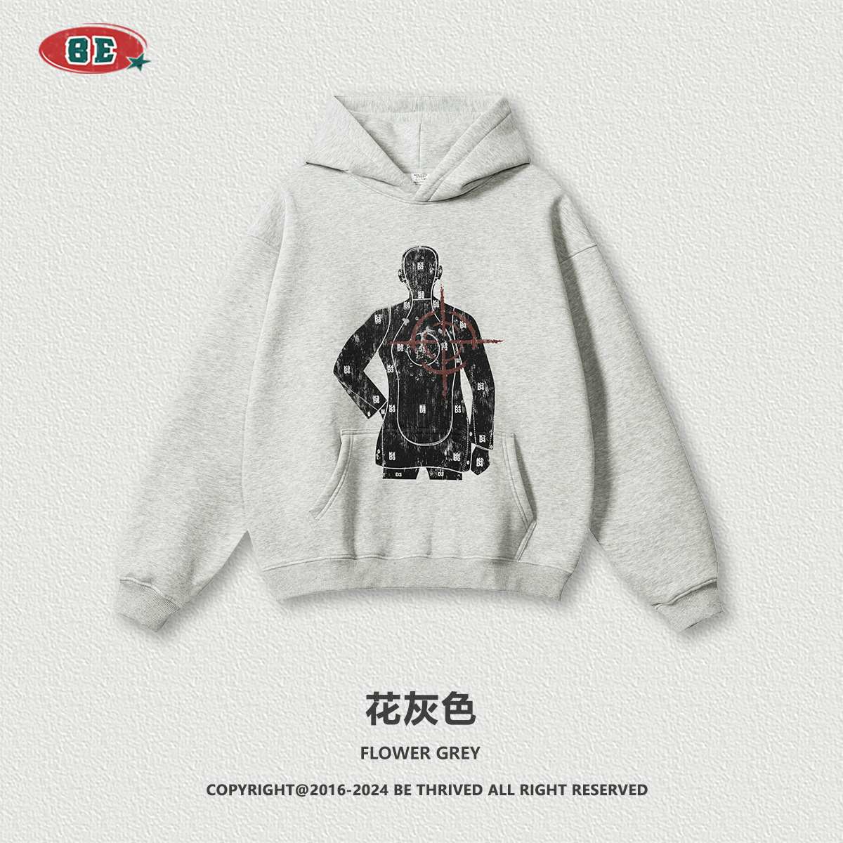 BE ropa de hombre | 2025 otoño marca de moda americana sudadera con capucha con estampado parodia pareja más suéter de terciopelo para hombre