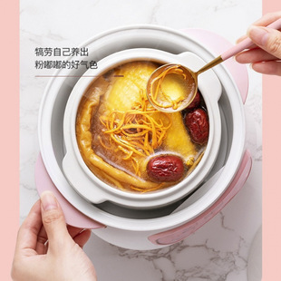 Multifunctional Water-Separating Stew Pot for Home Use, Baby Food Supplement Pot, Porridge Cooking Appliance, Fully Automatic Bird's Nest Baby Soup Pot