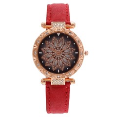 Manufacturer wholesale foreign trade starry sky time and space movement women's watch women's watch strap quartz fashion watch