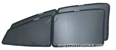 sunscreen sunshade heat insulation | Car curtains - conventional-magnetic-suction-2-pieces-of-fully-front-split-zero-running-c10-24