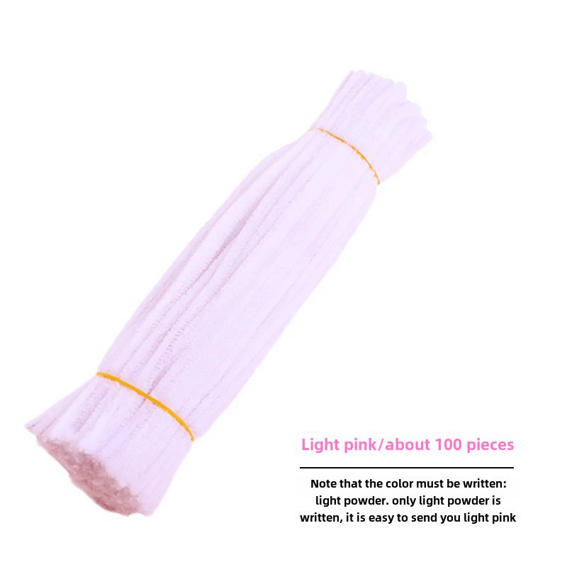 Encrypted twist rods (MaoGun) DIY craft pipe cleaners, ultra‑dense, multi‑color sets (about 100 pcs)