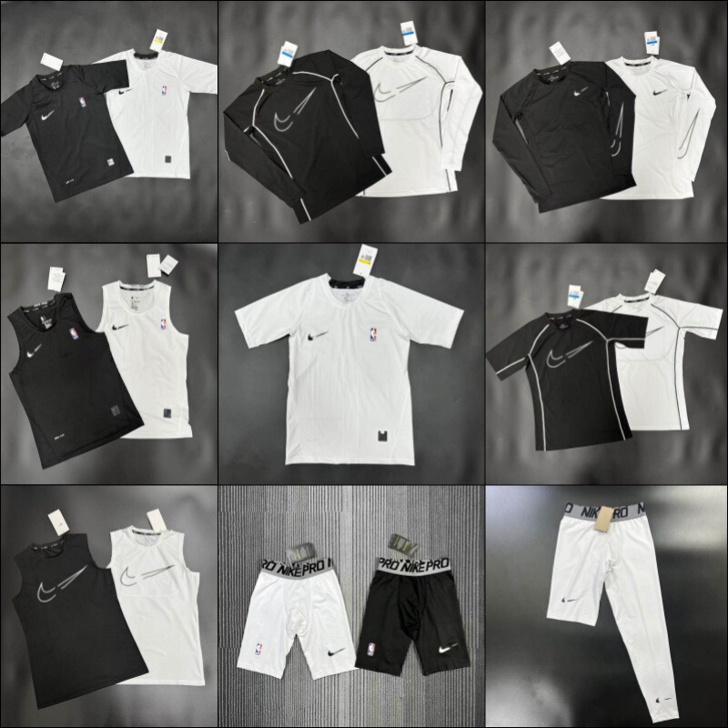 New popular fitness cycling men's and women's tight-fitting trendy sports short-sleeve shorts, long-sleeve long-pants set, quick-dry vest