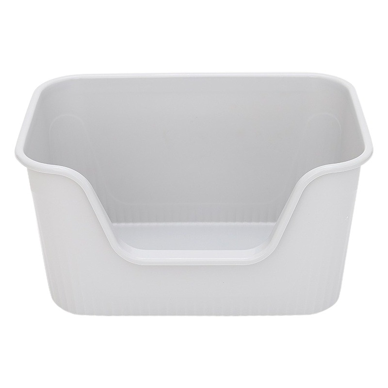 Caja de arena para gatos gigante inodoro de gran tamaño abierto anti-Arena gato grande extra grande caja de arena para gatos suministros de limpieza para mascotas