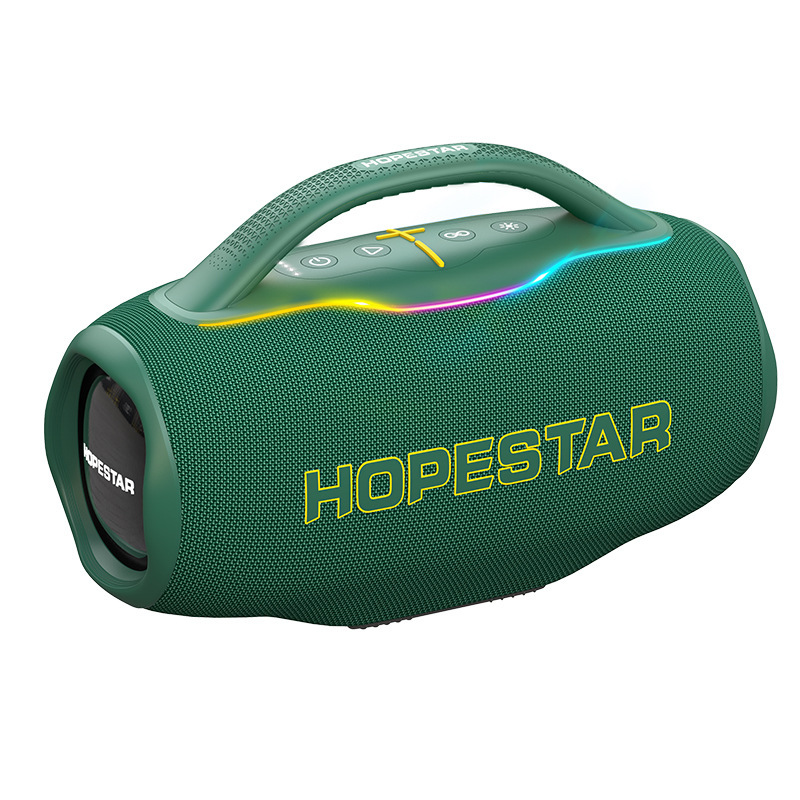 HOPESTAR H87 新しいポータブルワイヤレス Bluetooth スピーカー屋外防水サブウーファーハイパワーカードオーディオ|undefined