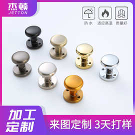 圆形单面暗锁通道呆锁闭锁单舌卧室房门背景锌合金隐形门锁