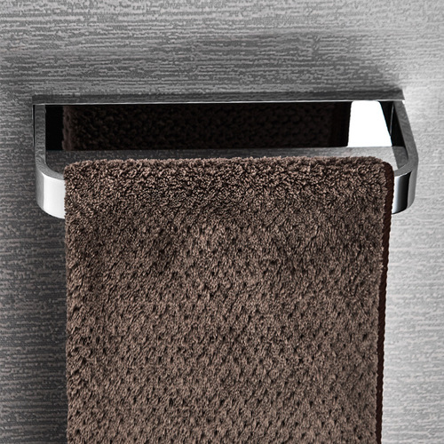 Brass towel rack towel ring bathroom towel storage rack all copper solid bathroom towel hanging ring simple punching