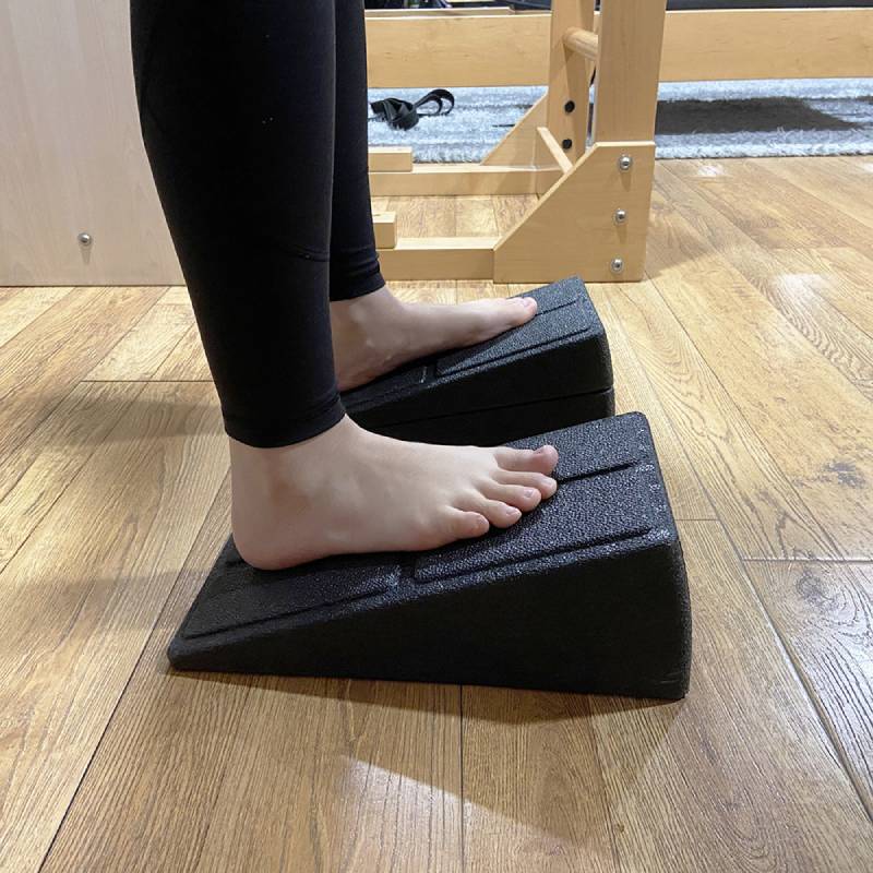 Inversion Training for Correcting Foot Inversion with Yoga Equipment and Heel Stretching
