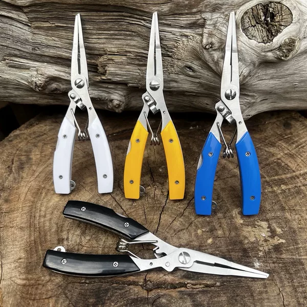 outdoor road pliers hook pliers wire cutting pliers fish controller road pliers thread cutting fishing line cutting open small ring road pliers