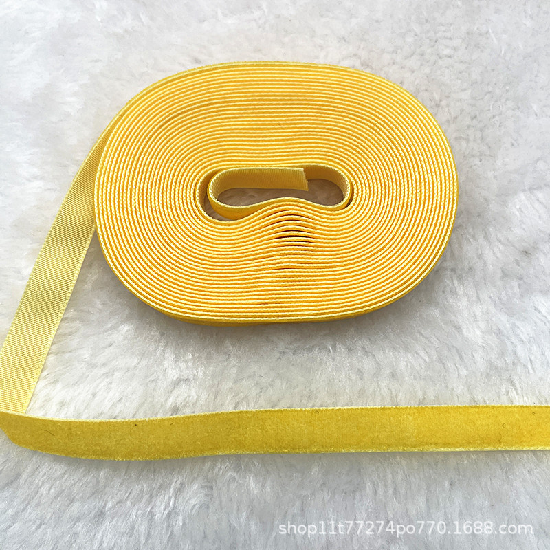 Fabricantes al por mayor 1CM hechos a mano embalaje de regalos de cinta de lana unilateral cinta de cebolla cinta de terciopelo decoración DIY