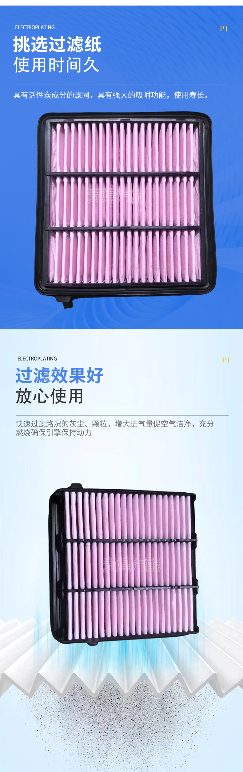 Siming Air Conditioning Filter Element, Car Air Conditioning Filter, Air Filter Element, Air Conditioning Filter Parts, Composite Filter Net