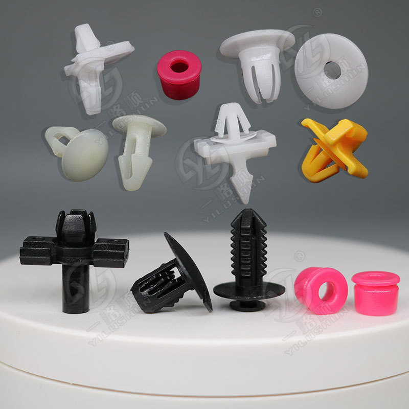 100 unids adecuado para Mercedes-Benz puerta panel Fender fijo clip de nylon auto-tapping tuerca de plástico clip de posicionamiento