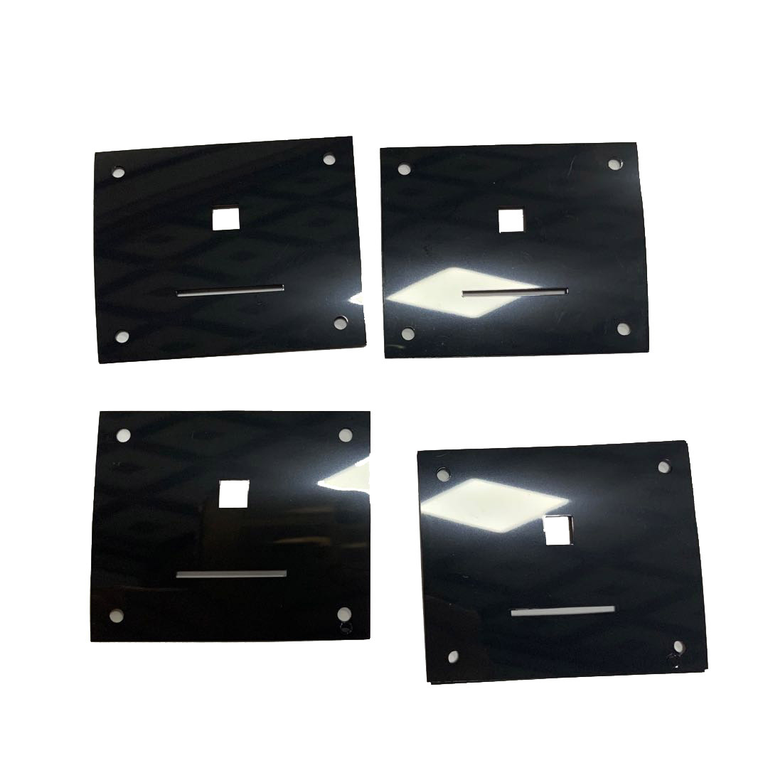 高性价比防火阻燃环保无卤黑色PVC、PET、PC、PP耐高温绝缘麦拉片