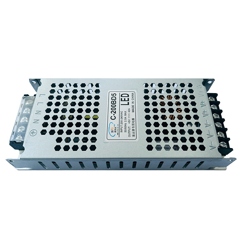 フルカラー LED ディスプレイ電源 LED スクリーン 5V40A200W 超薄型ボディ電源メーカー直接卸売価格|undefined