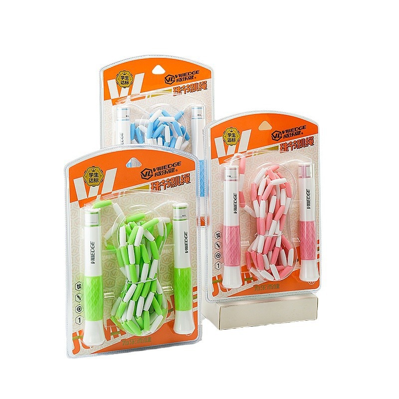 Cuerda para saltar infantil de bambú con nombre