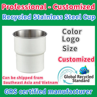 Household Simple Recycled Eco-friendly Stainless Steel Cup