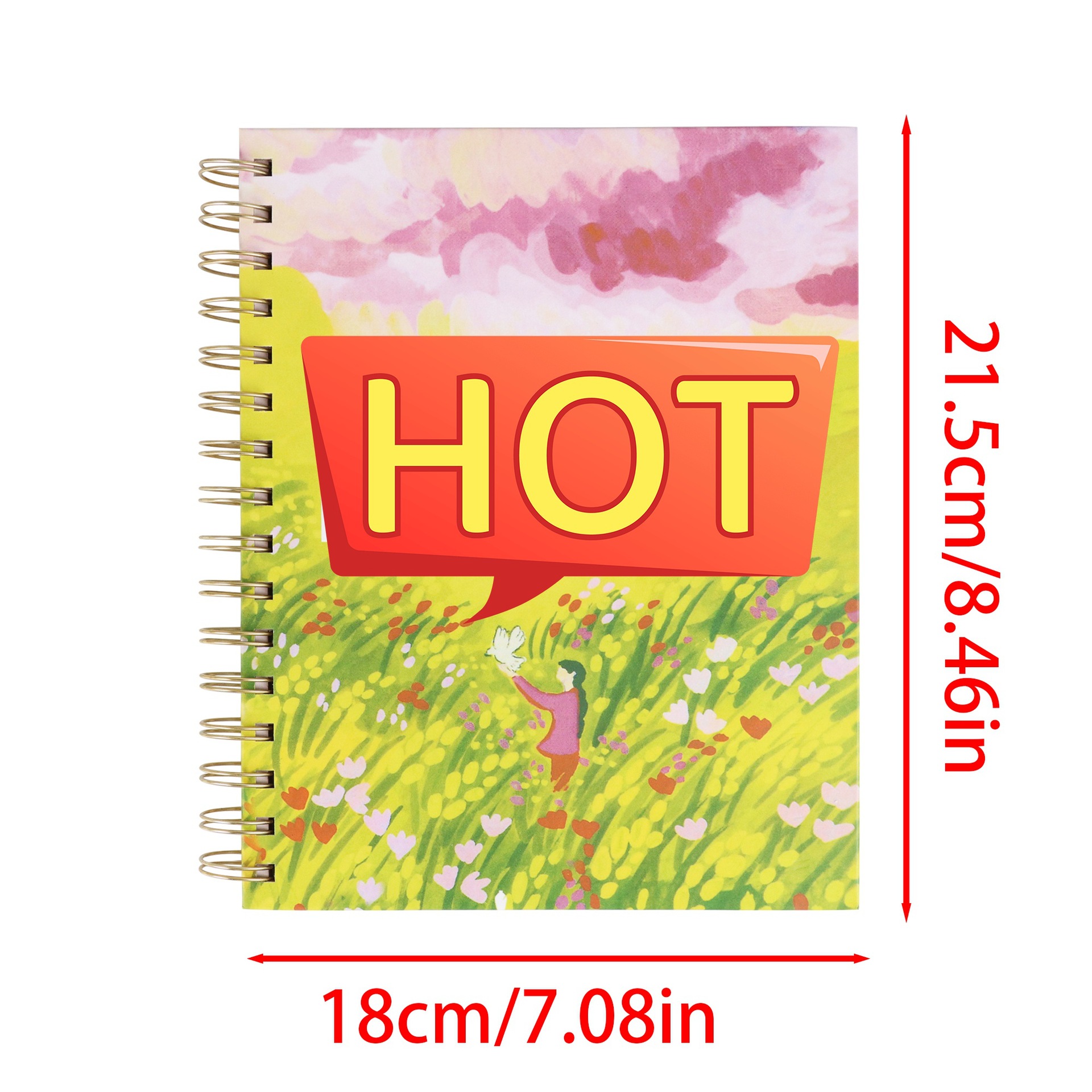 Diario de productos de papel transfronterizos, libro de dibujo, plan, etiqueta Temu xiyin tk