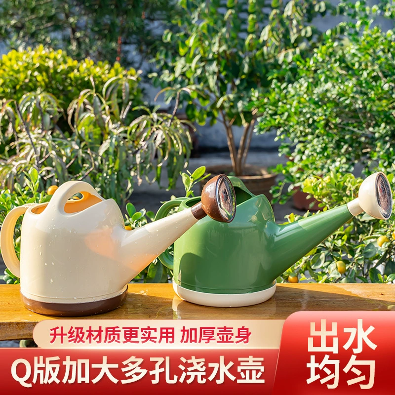 Сгущение чайник большой поливной лейкопласт пластиковый чайник с длинным ртом