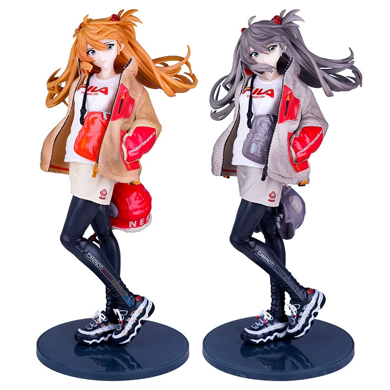 Neon Genesis Evangelion EVA Evangelion Asuka Part2 Красивая девушка Аниме Фигурка Модель Орнамент