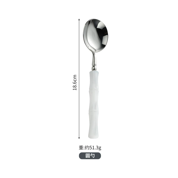 White spoon