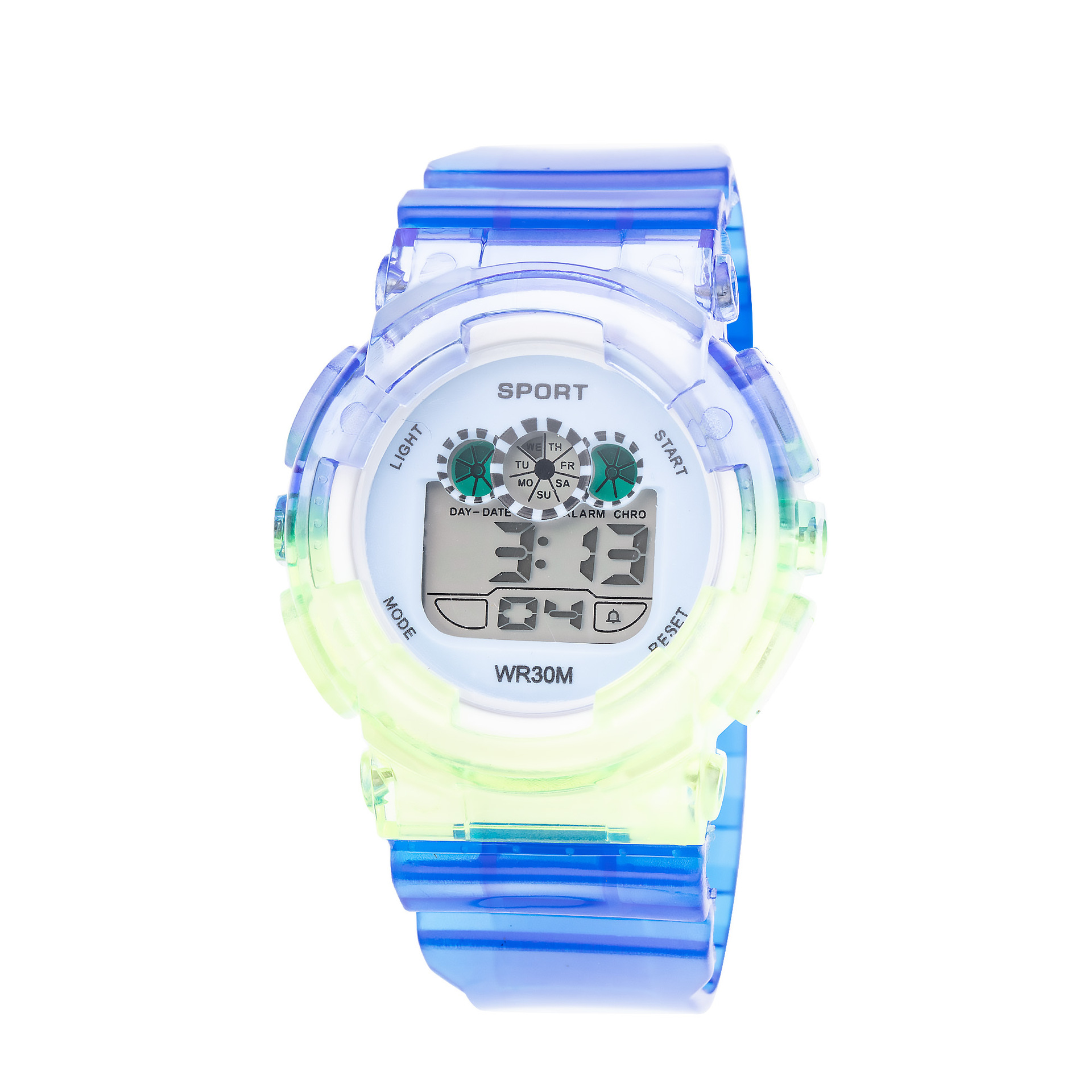 Reloj para niños colorido reloj para niños reloj electrónico para estudiantes estilo universitario reloj electrónico impermeable luminoso multifuncional
