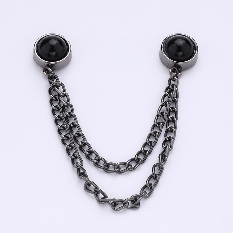 チェーンの磁気はズボンの足を引きずることを防ぎます。金属の磁気は袖口を固定します。