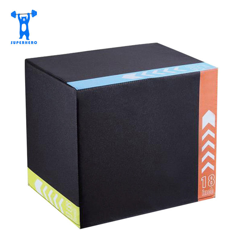 Three-In-One Jump Box Children's Physical Fitness Training Equipment Jump Stool Vaulting Fitness Jump Box Home Fitness Box