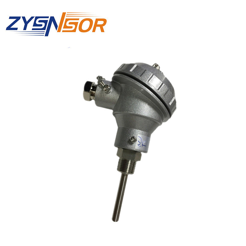 ZYSENSOR温度传感器R1-1-B-1-KNC-8-50-1/2-304/RTD01 0-50℃电流