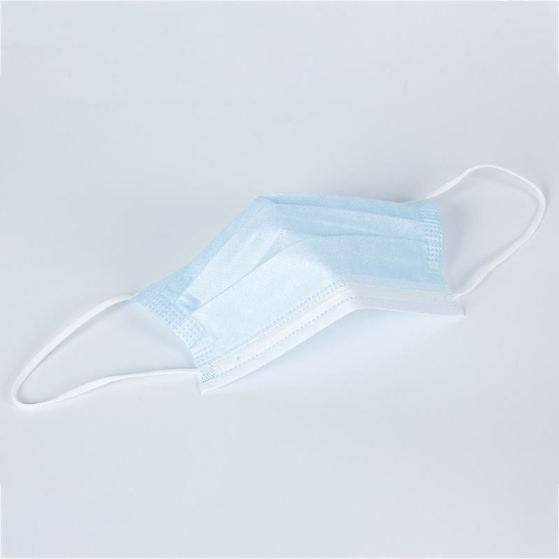一次性口罩三层加厚含熔喷布防尘透气成人男女款口鼻罩防护耳挂式